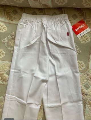 Pantalón de trabajo Velilla Blanco Talla XS
