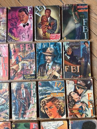 Bolsilibros FBI a 2 euros cada uno