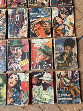 Bolsilibros FBI a 2 euros cada uno