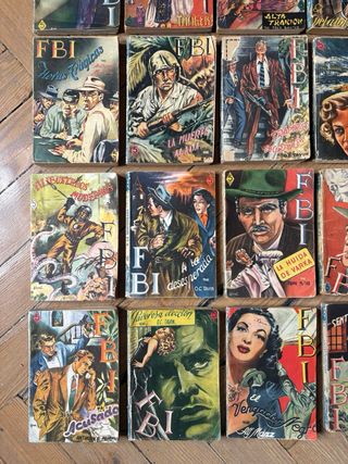 Bolsilibros FBI a 2 euros cada uno