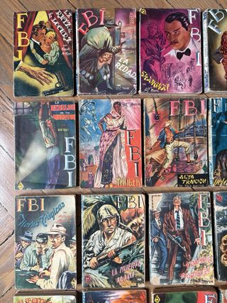 Bolsilibros FBI a 2 euros cada uno