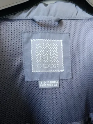 Chaqueta Geox Hombre Gris Talla XXL
