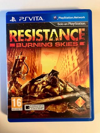 Resistance Burning Skies PS Vita