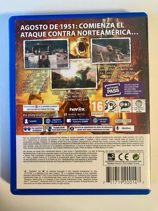 Resistance Burning Skies PS Vita