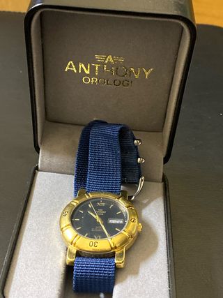 Orologio Anthony Placcato Oro Automatico