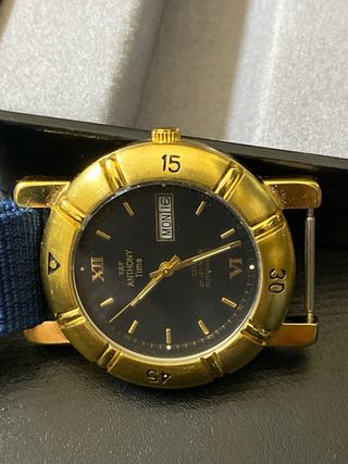 Orologio Anthony Placcato Oro Automatico