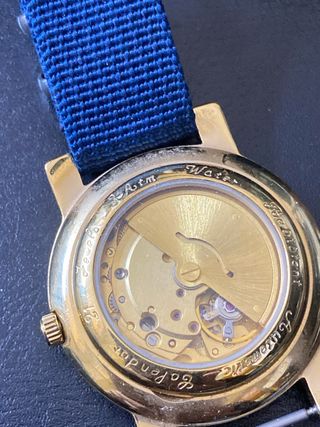 Orologio Anthony Placcato Oro Automatico