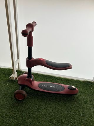 Patinete infantil 3 ruedas rosa