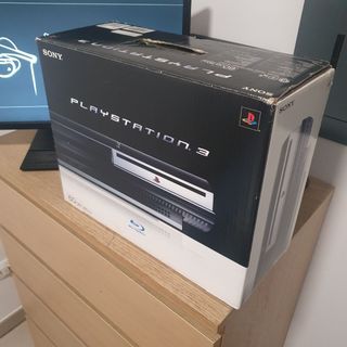 PS3 Fat 80GB (CECHK04) 4.65 + Caja 60GB + Mando
