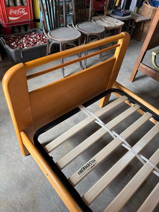 Cama individual 180x90 con somier Pikolín