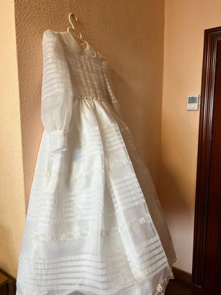 Vestido de Comunión Blanco + Enagua