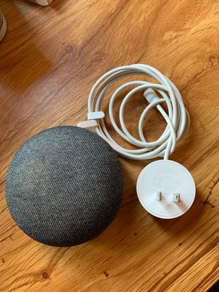 Google Home Mini con caricabatterie