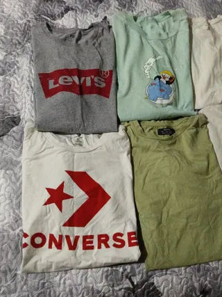 Lote Ropa Hombre Talla M Nike Dickies Domyos