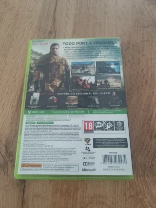Metal Gear Solid V Xbox 360 Edición Day One