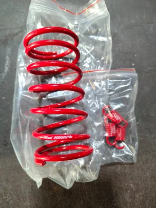 Muelle Embrague Moto Rojo Glixal 2000RPM