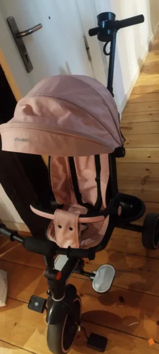 Triciclo infantil rosa Maxisport