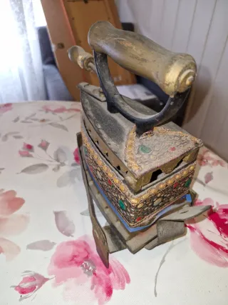 Planchas antiguas de hierro