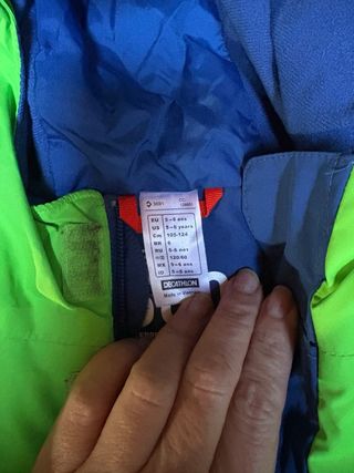 Anorak Esquí Niño Nuevo Talla 5