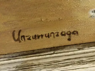 Obra original firmada Maite Unzurrunzaga
