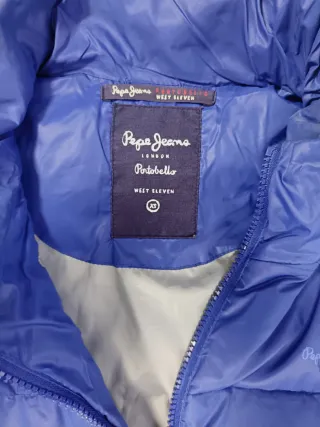 Chaqueta Plumífero Pepe Jeans Talla XS Azul