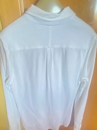 Camisa Polo Ralph Lauren blanca impecable talla 14