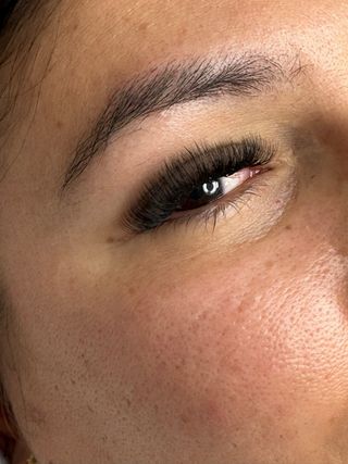 Extensiones de pestañas