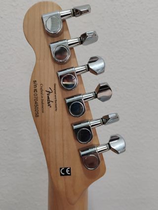 Fender Squier VM Telecaster Custom HH ebony