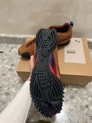 Puma Mostro x Aries Mahogany-Teak