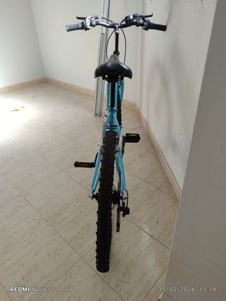Bicicleta azul