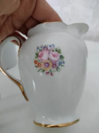 Set Limoges 4 pezzi teiera, zuccheriera, lattiera