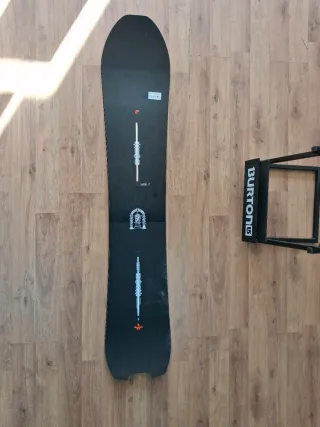 Tabla Snowboard 158 Burton skeleton key