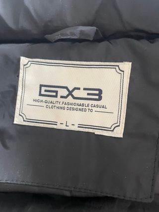 Chaleco GX3 Negro con Capucha