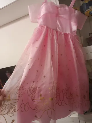 Vestido Princesa Rosa 97cm