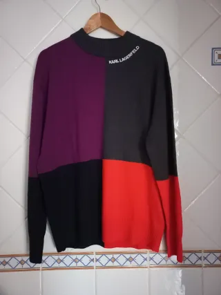 Jersey Karl Lagerfeld bloques color.