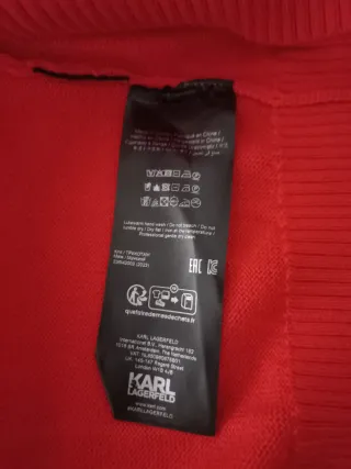 Jersey Karl Lagerfeld bloques color.