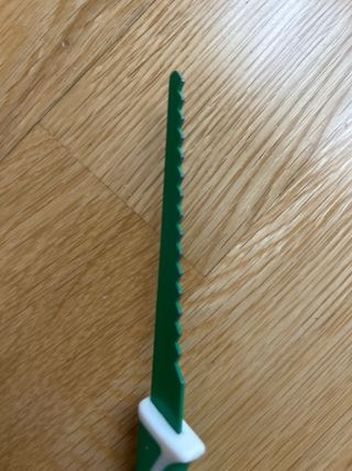 Cuchillo infantil Kiddikutter verde