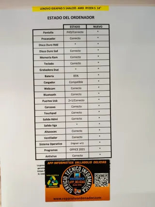 Lenovo Ideapad 5 Ryzen5 5500u 16GB RAM