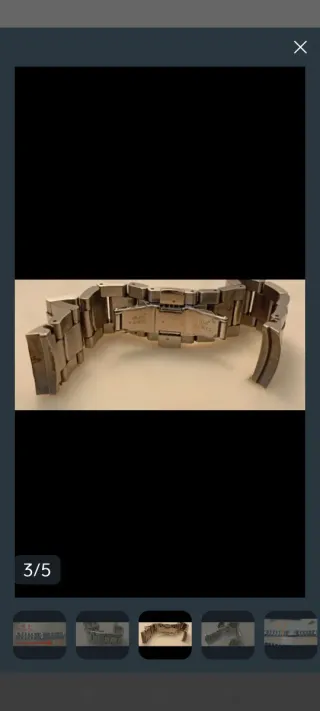 Bracciale Tissot 22mm Grigio