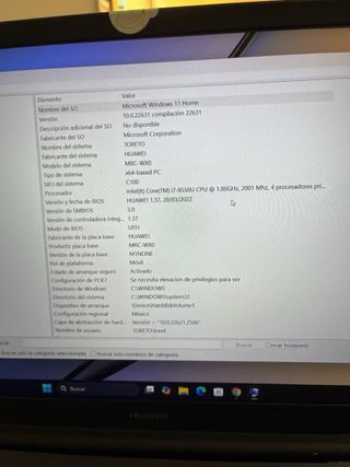 Laptop Huawei D15 Grigio/Argento