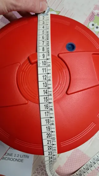 Pentola microonde Prestige rossa