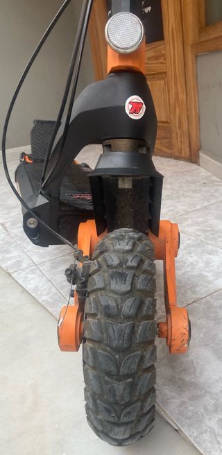 Patín Eléctrico Todoterreno Naranja