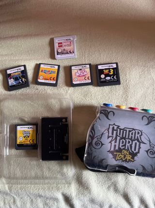 Lote Juegos Nintendo DS + Guitar Hero On Tour