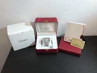 Cartier Santos in Argento Bianco