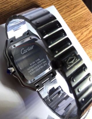 Cartier Santos in Argento Bianco