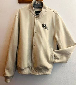 Chaqueta Bomber Efecto Ante Talla M