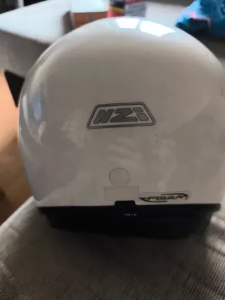 Casco NZI Talla S Blanco