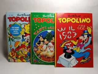 Set 30 Topolino anni 80, dal n. 1620 al n. 1639.