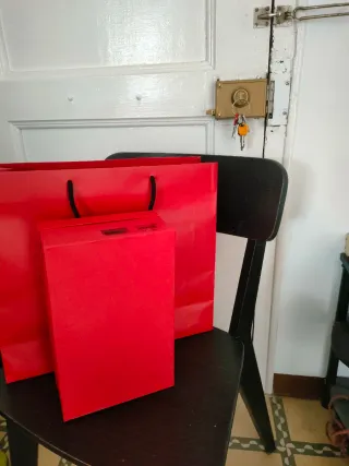 Bolsa y caja zapatos Carolina Herrera