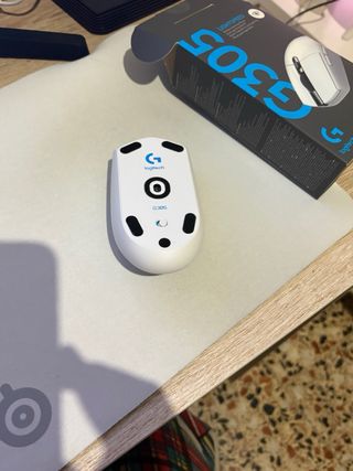 Ratón Logitech G305 Blanco Nuevo
