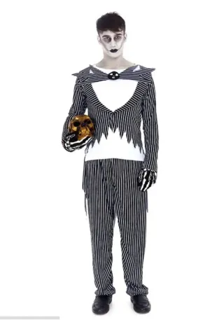 Disfraz Jack Skellington Hombre Talla L